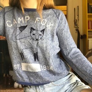 VINTAGE BLUE SWEATER